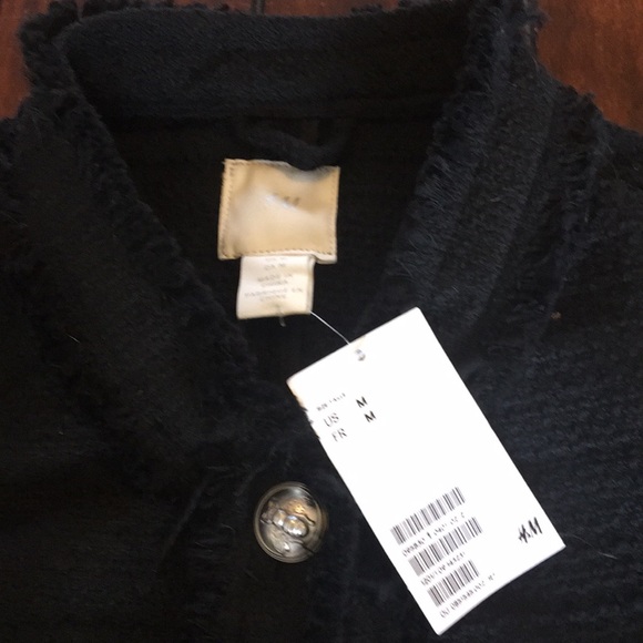 H&M oversized black jacket (NWT) - Picture 3 of 8